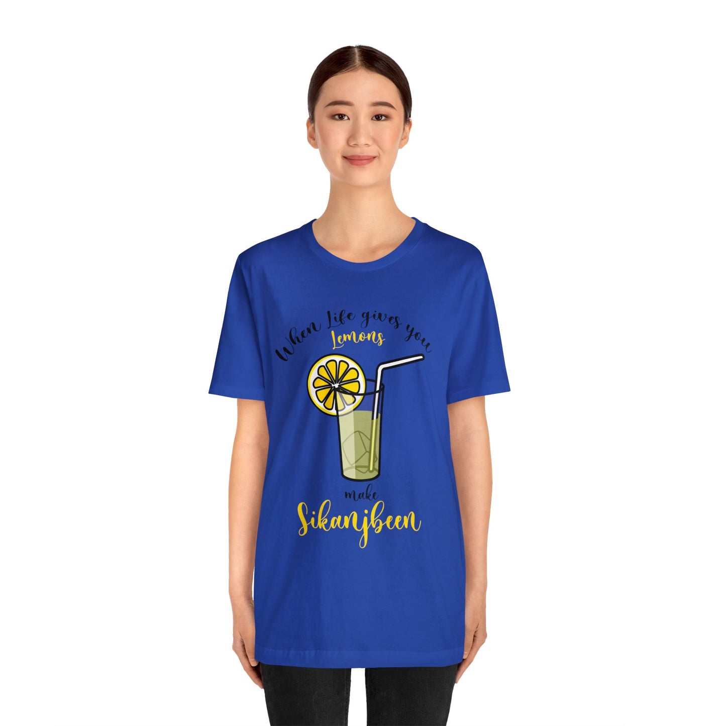 When life gives you lemons Jersey Short Sleeve Tee
