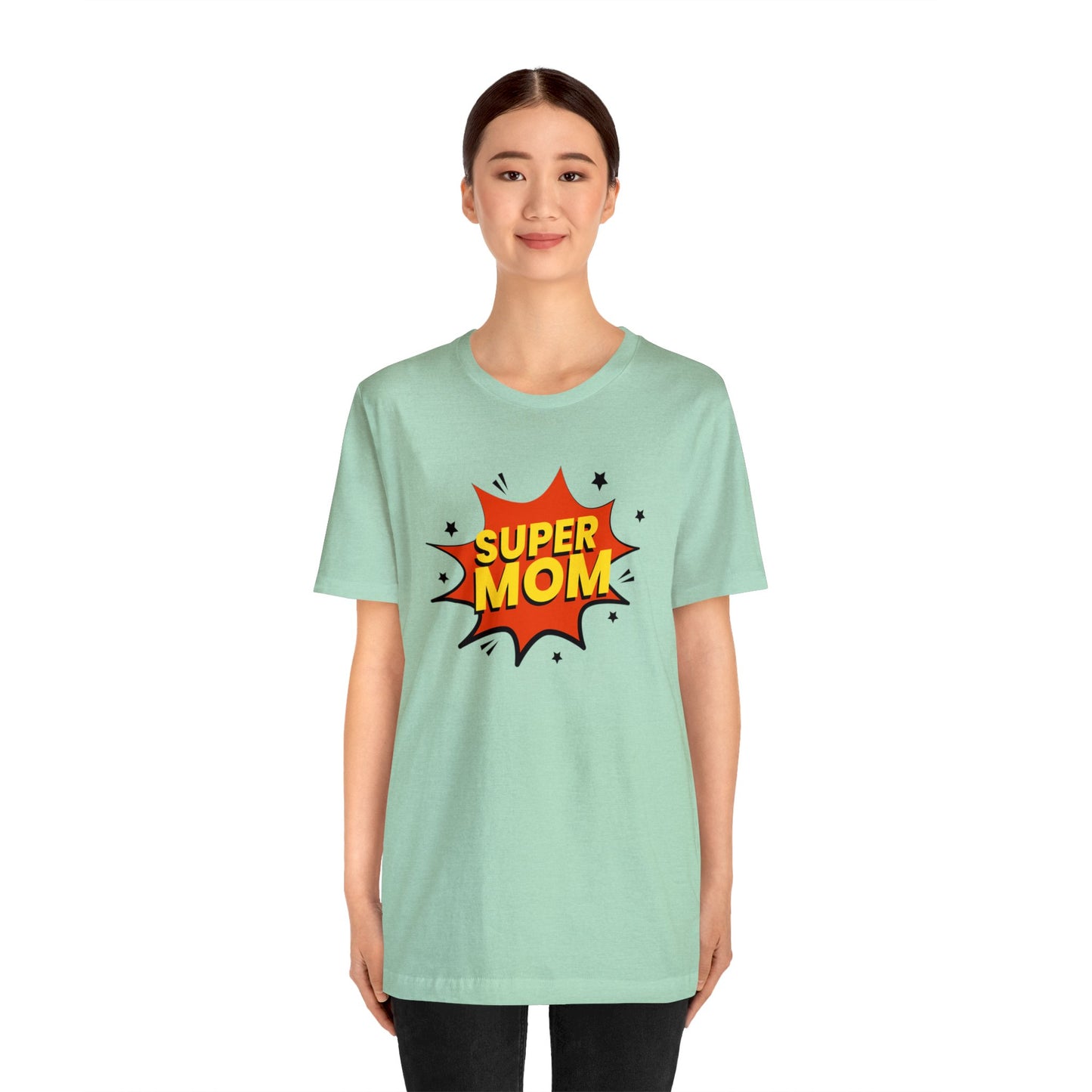 Super mom Jersey Short Sleeve Tee