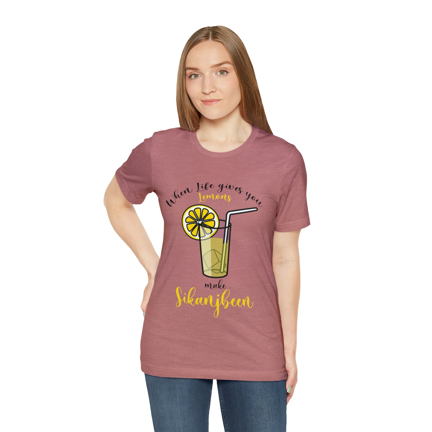 When life gives you lemon Jersey Short Sleeve Tee