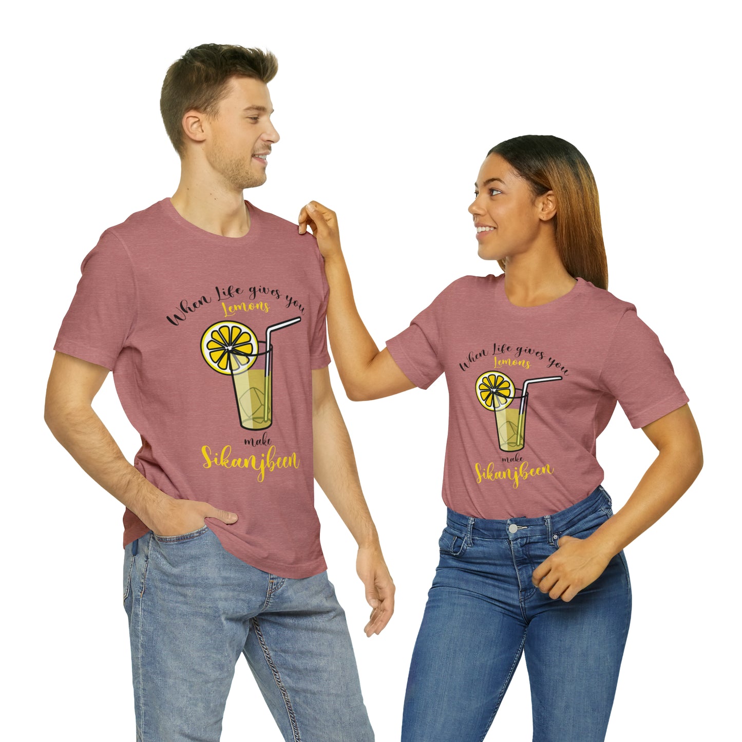 When life gives you lemon Jersey Short Sleeve Tee