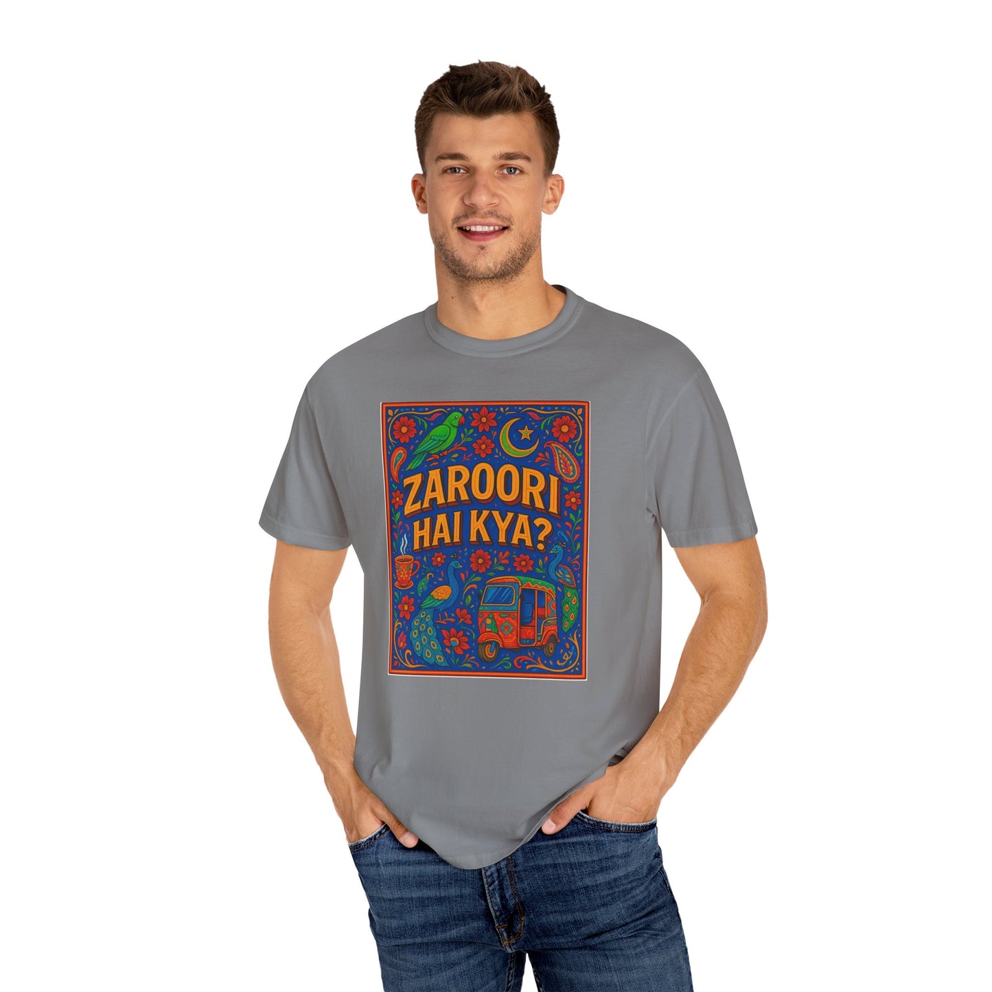 Zaroori Hai Kiya Graphic T-Shirt, Fun Casual Wear, Pop Culture Style, Gift for Friends, Everyday Comfort, Unique Statement Tee