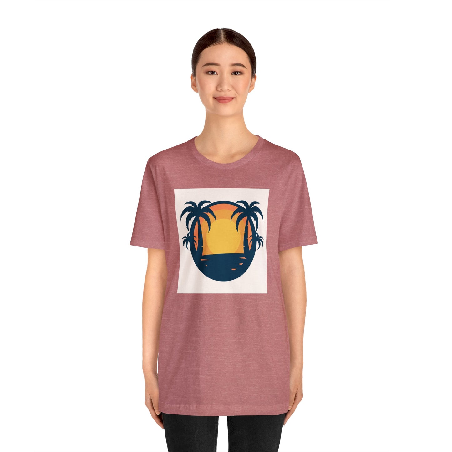 Sunset Unisex Jersey Short Sleeve Tee