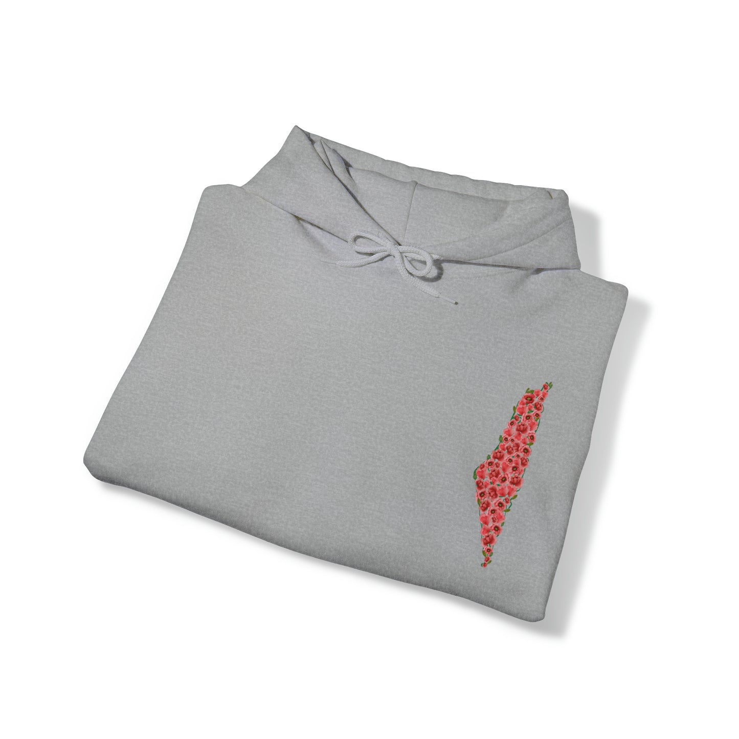 Heavy Blend™ Hooded Sweatshirt palestine floral womens design
