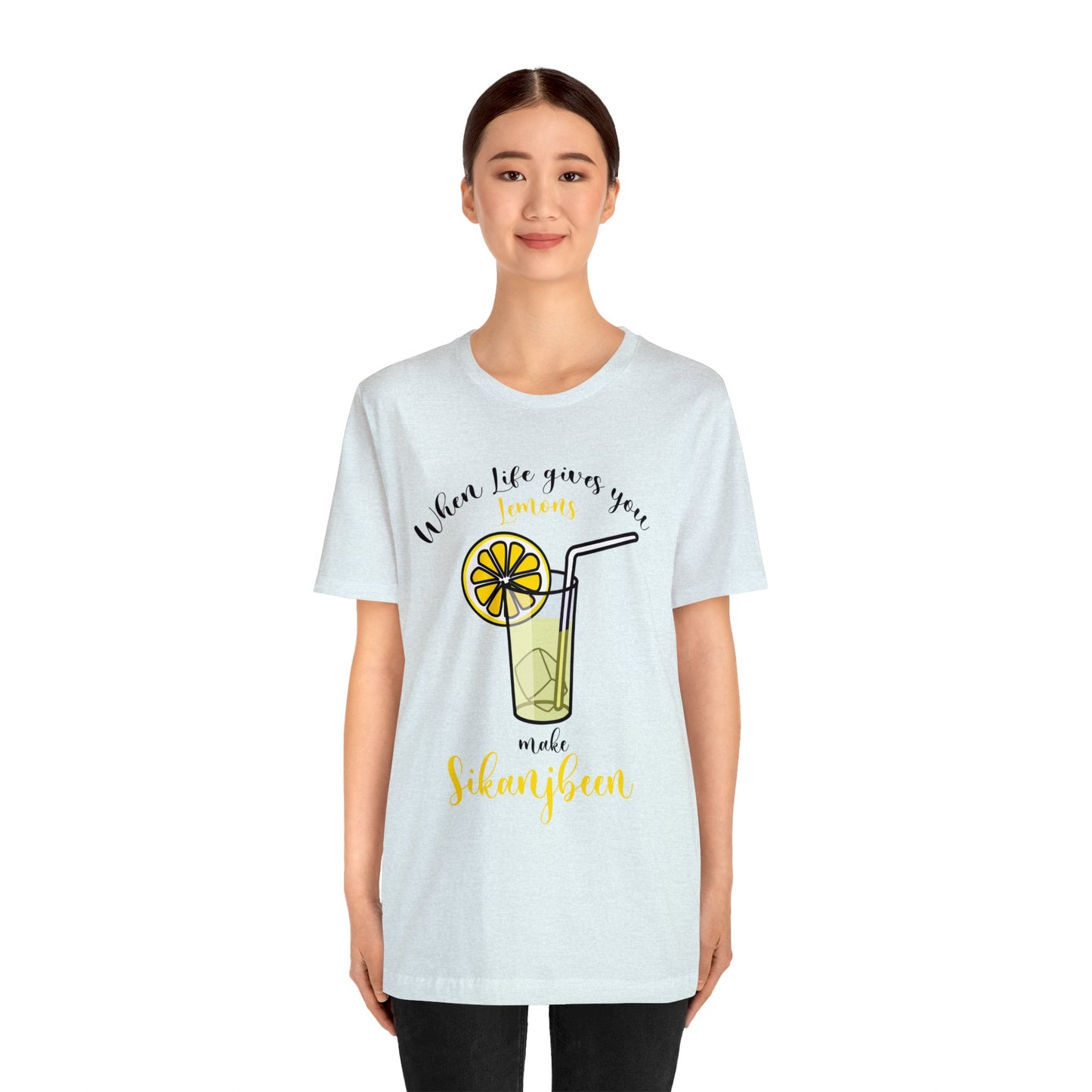 When life gives you lemons Jersey Short Sleeve Tee