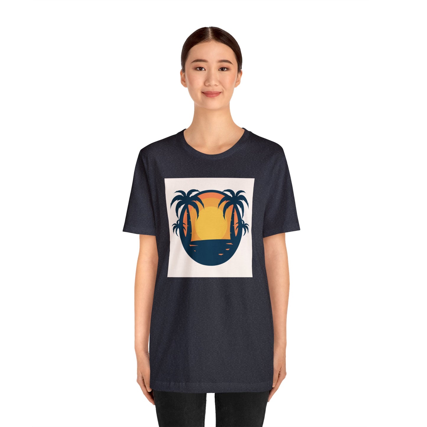 Sunset Unisex Jersey Short Sleeve Tee