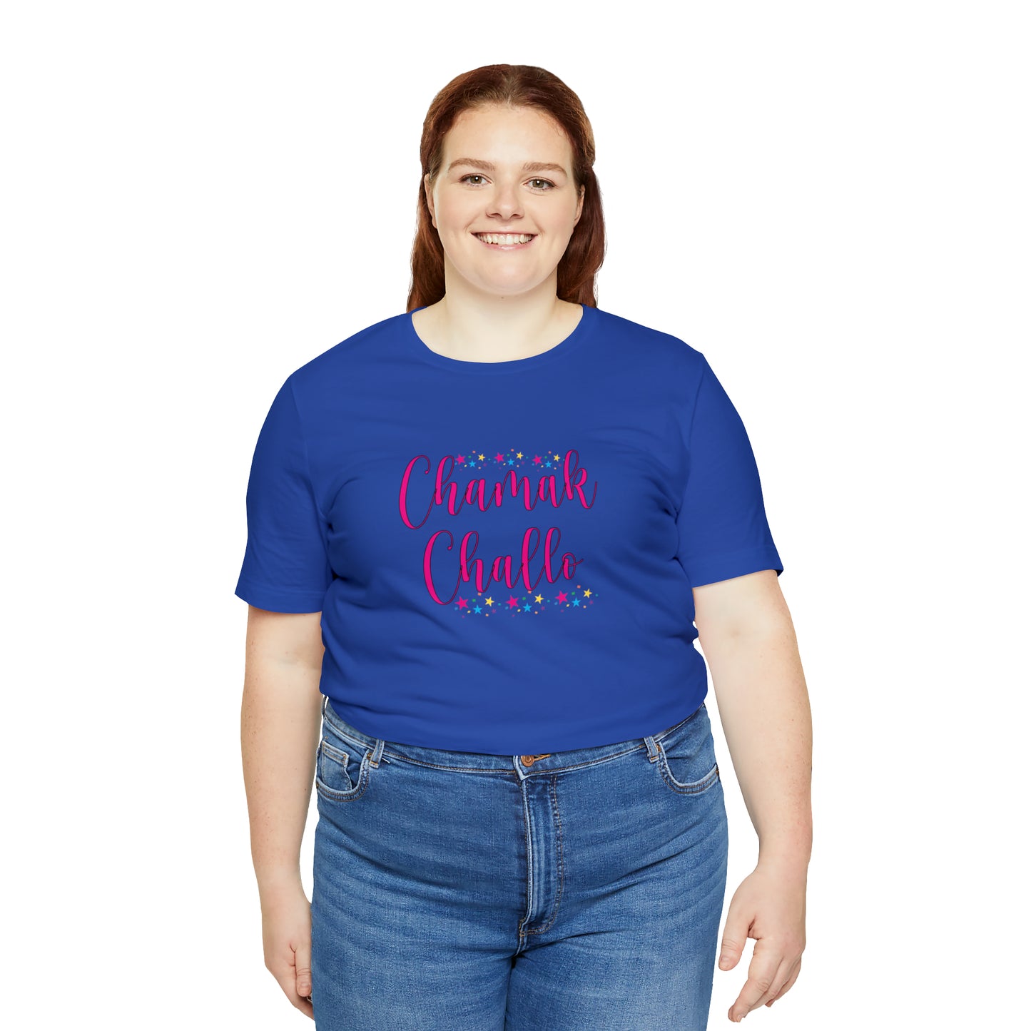 Chamak challo Jersey Short Sleeve Tee