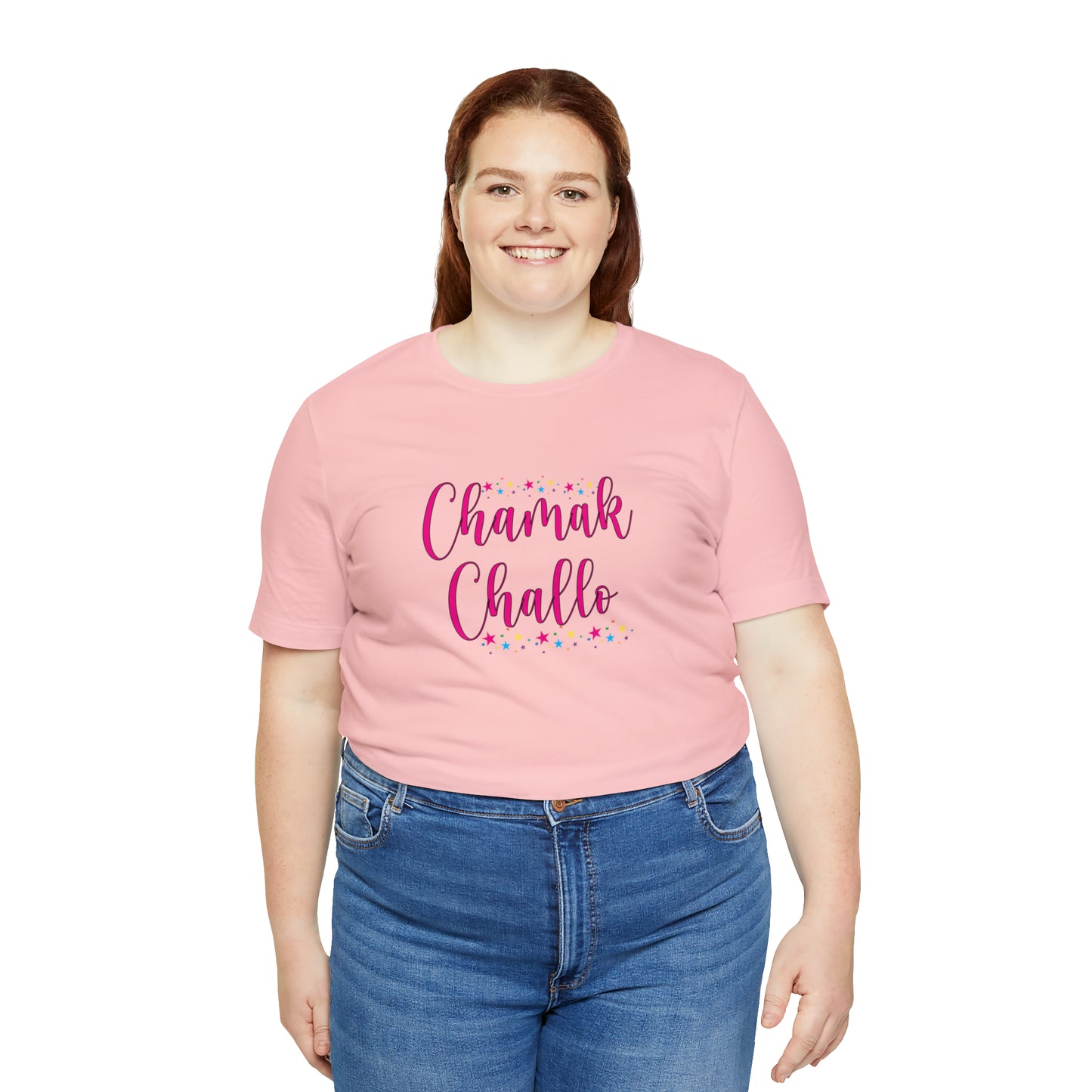 Chamak challo Jersey Short Sleeve Tee