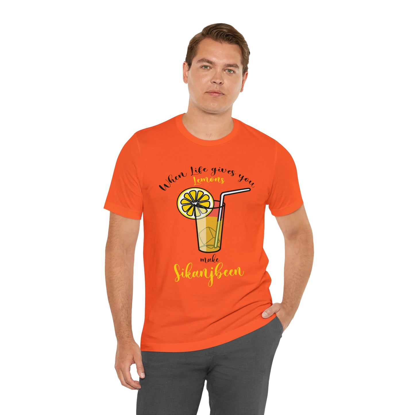 When life gives you lemons Jersey Short Sleeve Tee