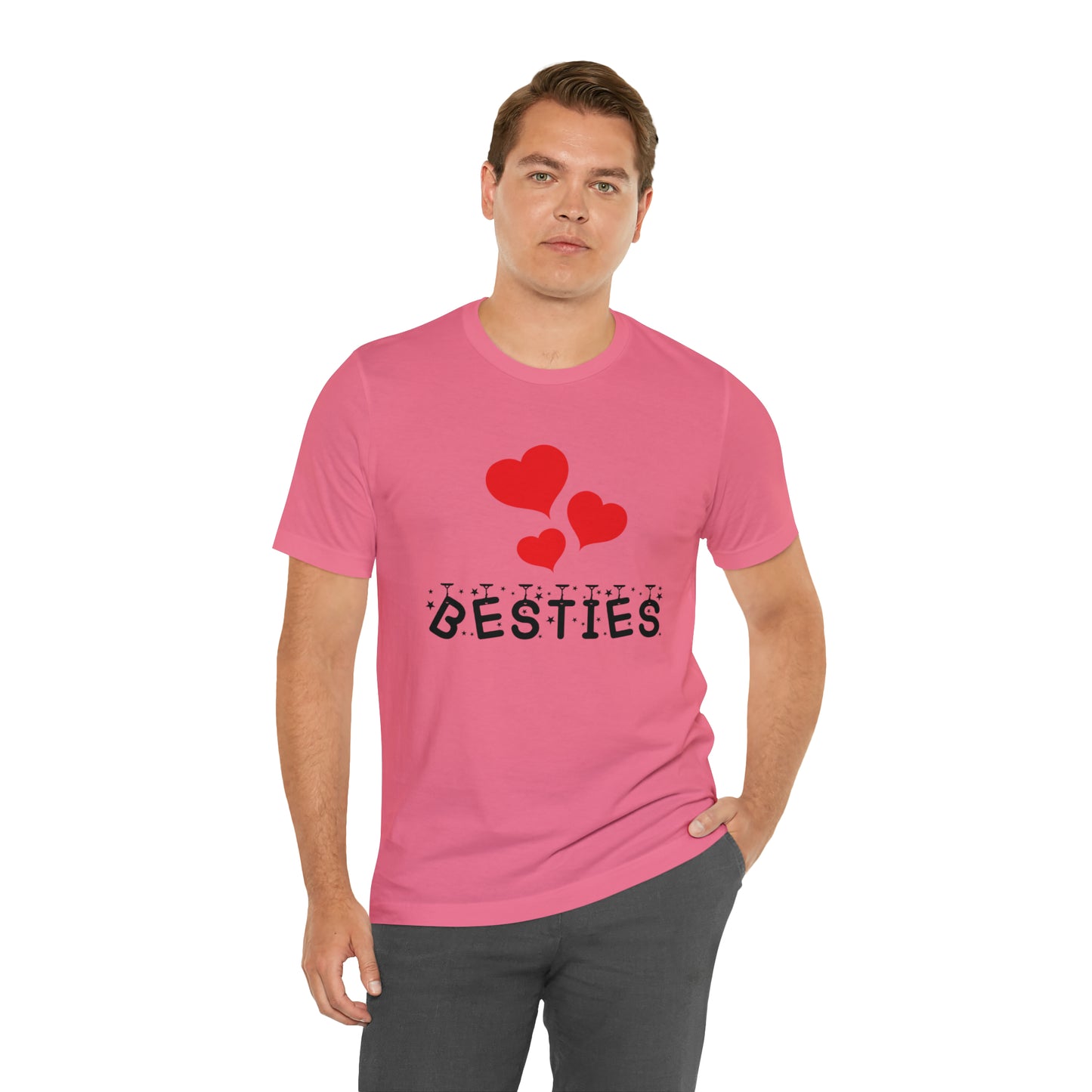 Besties Jersey Short Sleeve Tee