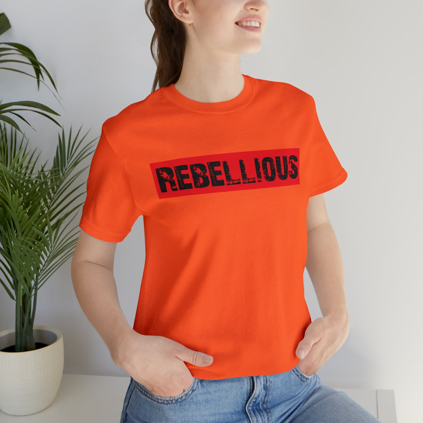 Rebellious Jersey Short Sleeve Tee