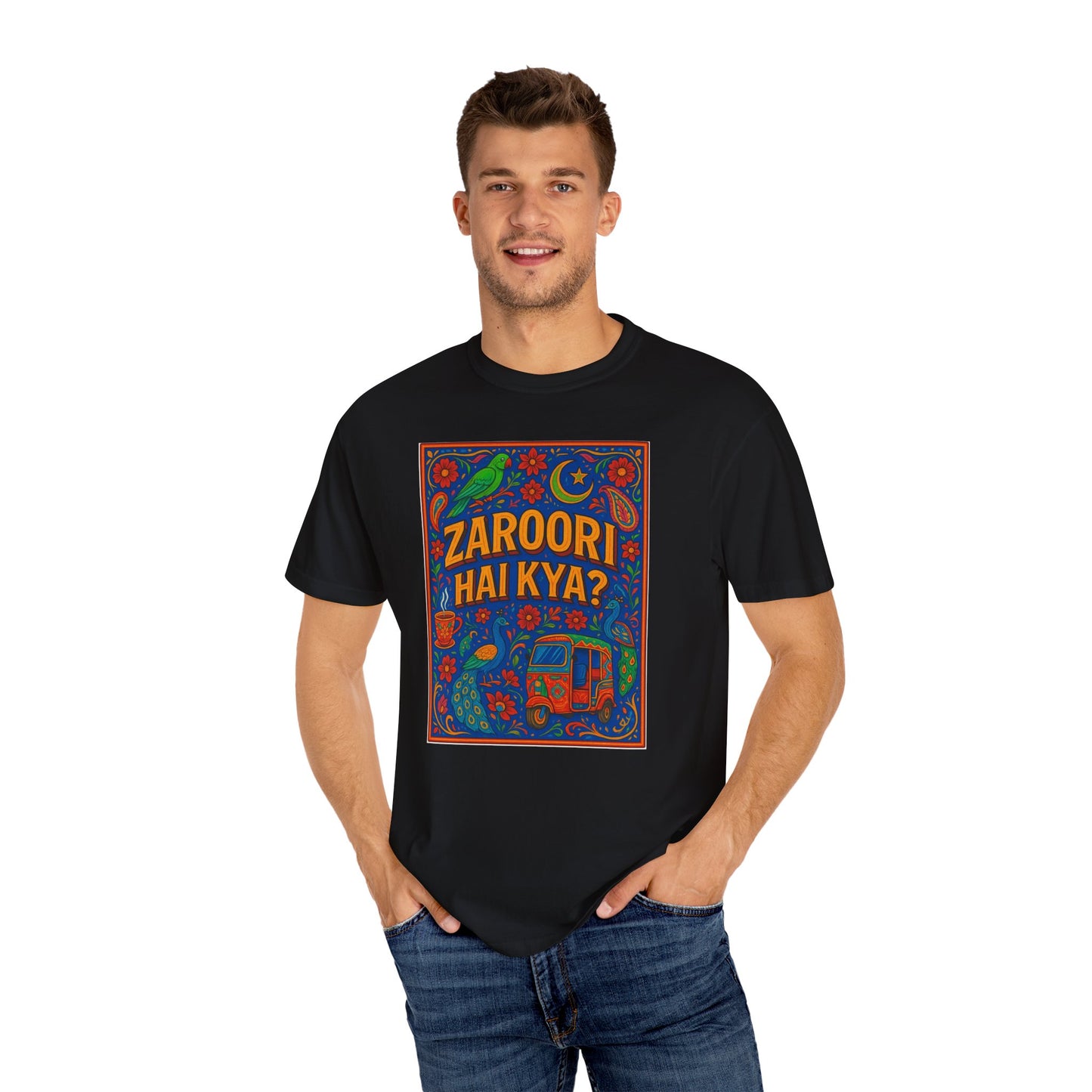 Zaroori Hai Kiya Graphic T-Shirt, Fun Casual Wear, Pop Culture Style, Gift for Friends, Everyday Comfort, Unique Statement Tee