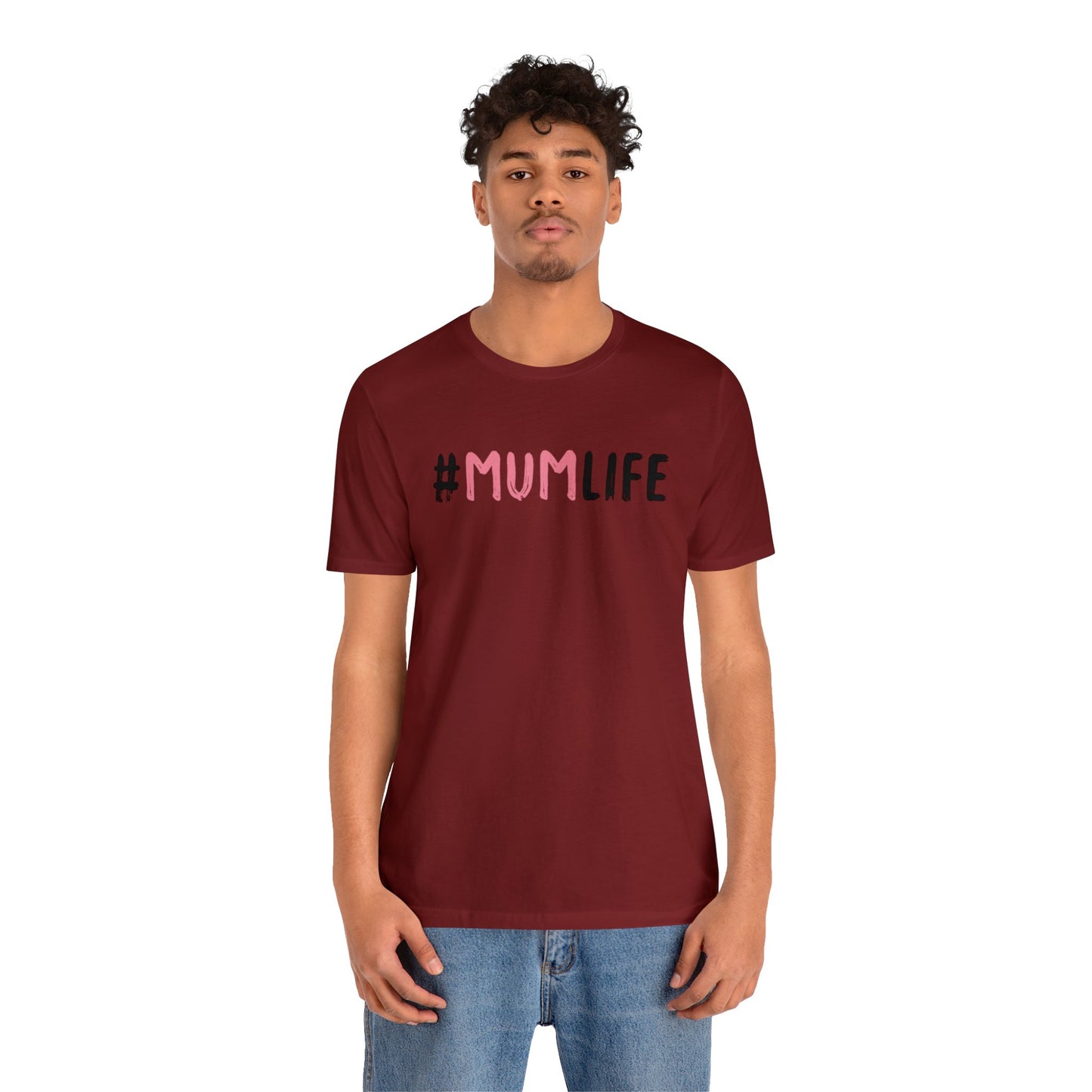 Mum Life Jersey Short Sleeve Tee