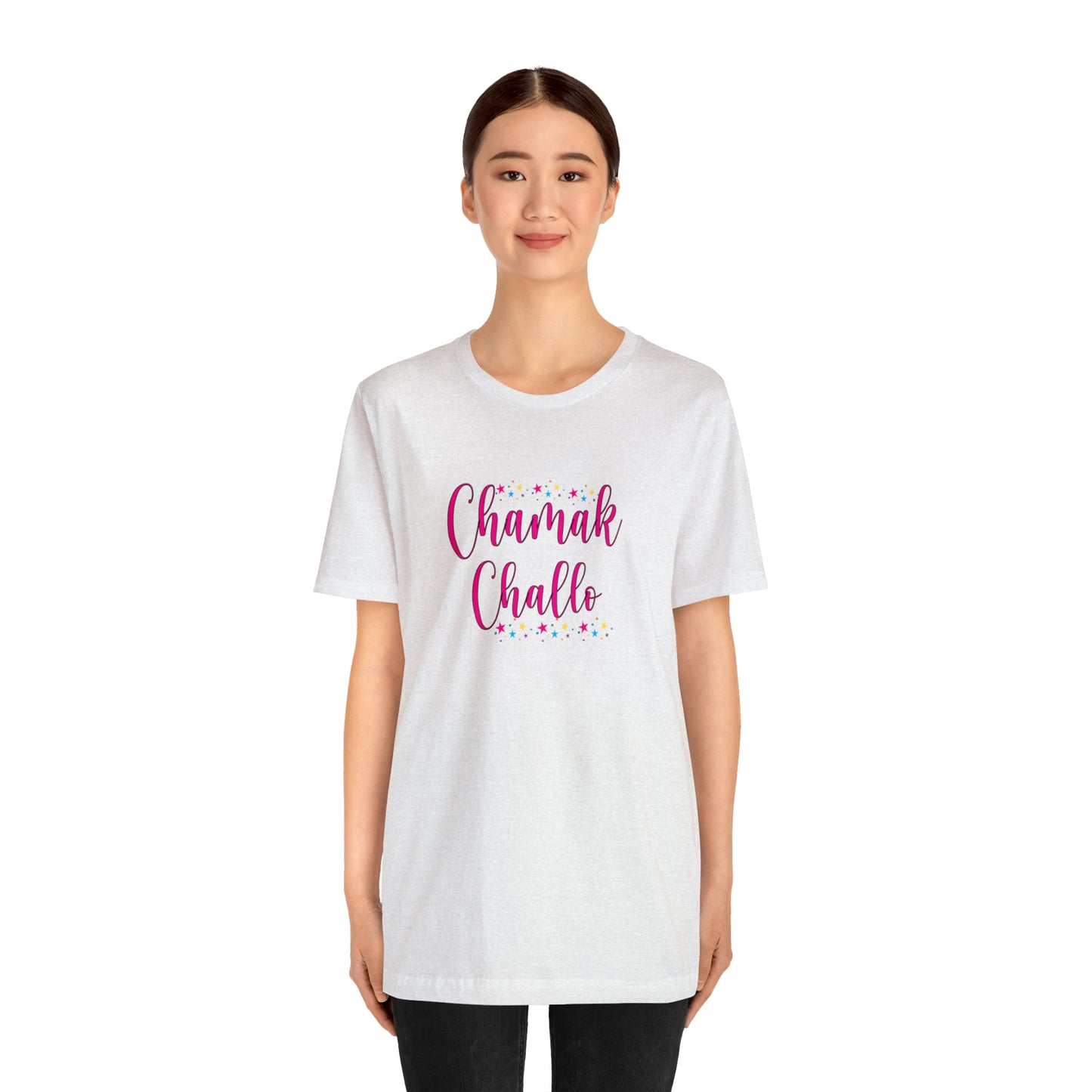 Chamak challo Jersey Short Sleeve Tee