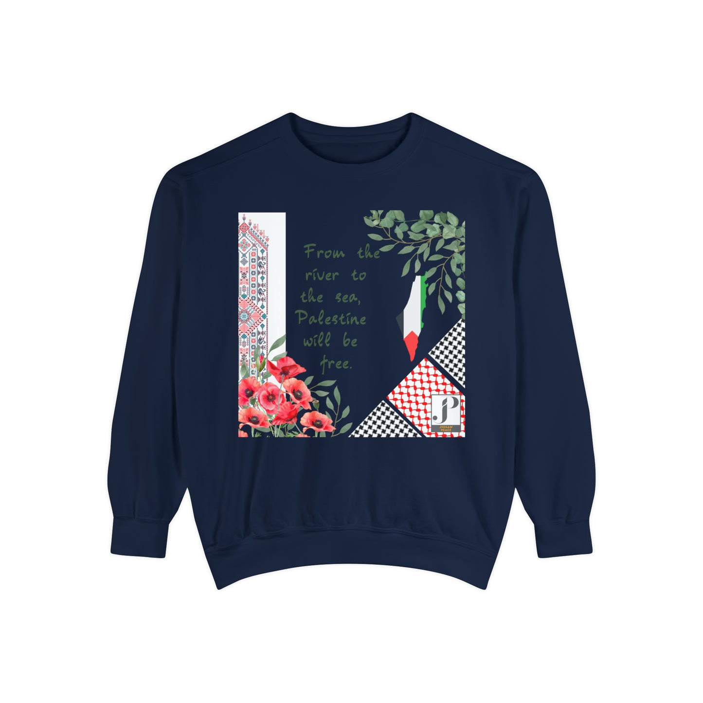 Unisex Garment-Dyed Sweatshirt
