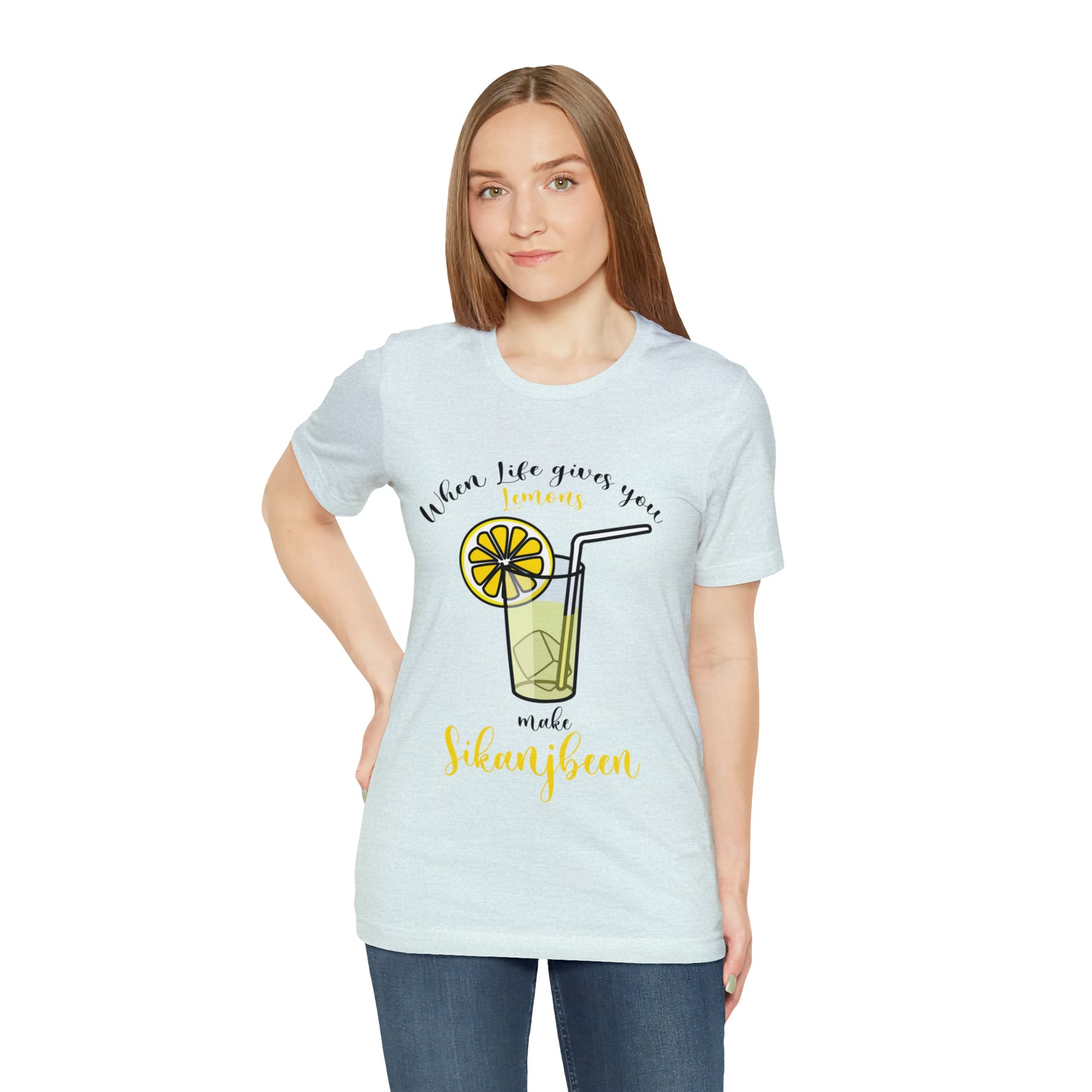 When life gives you lemon Jersey Short Sleeve Tee