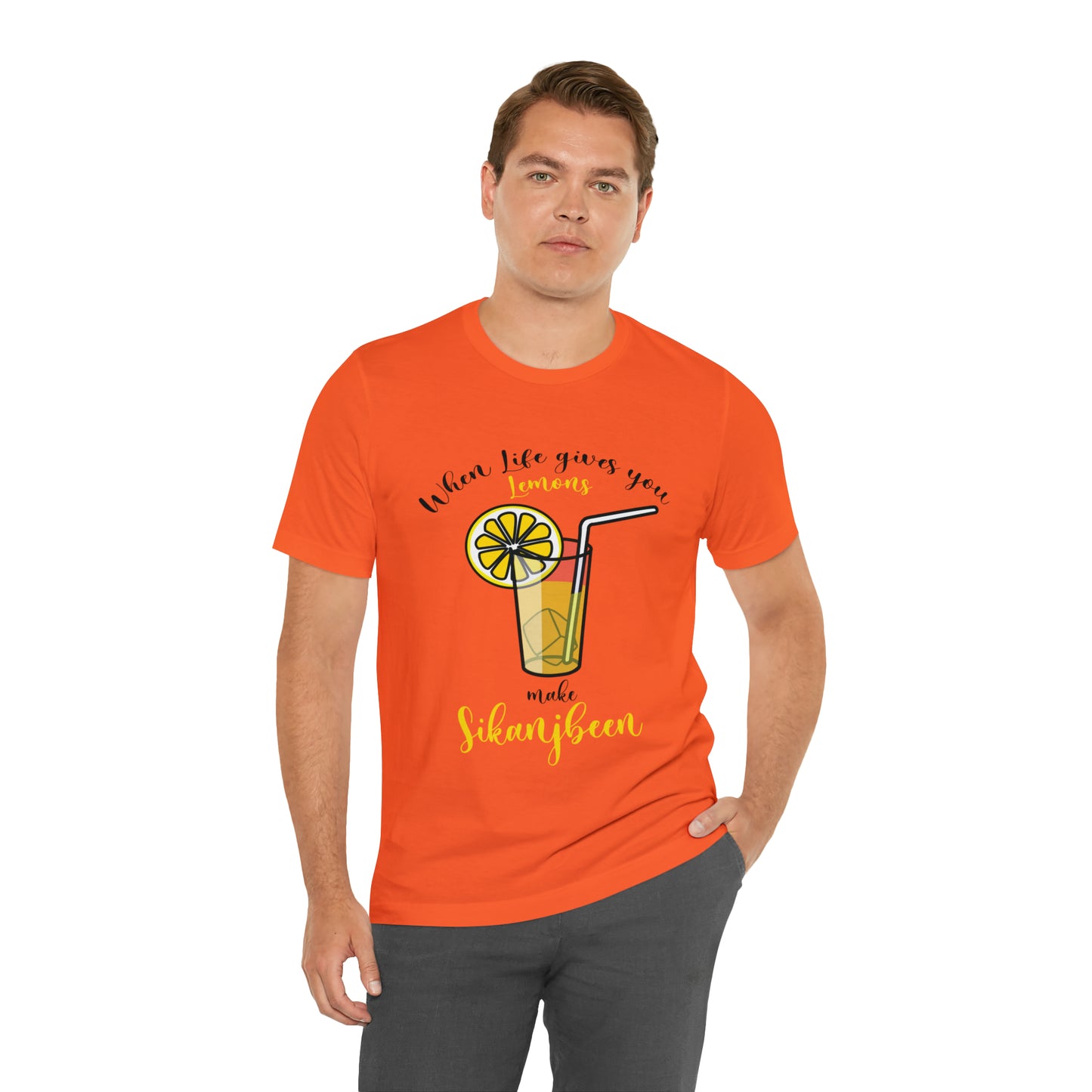When life gives you lemon Jersey Short Sleeve Tee