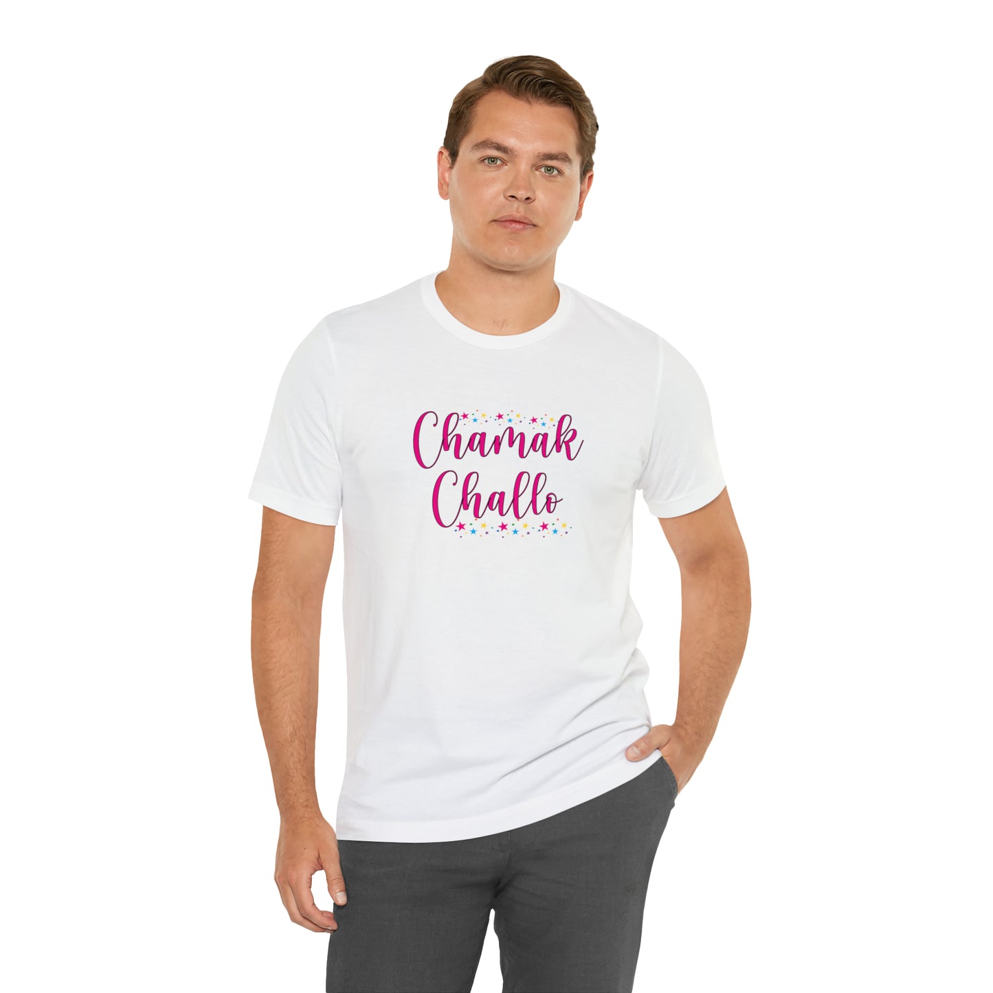 Chamak challo Jersey Short Sleeve Tee