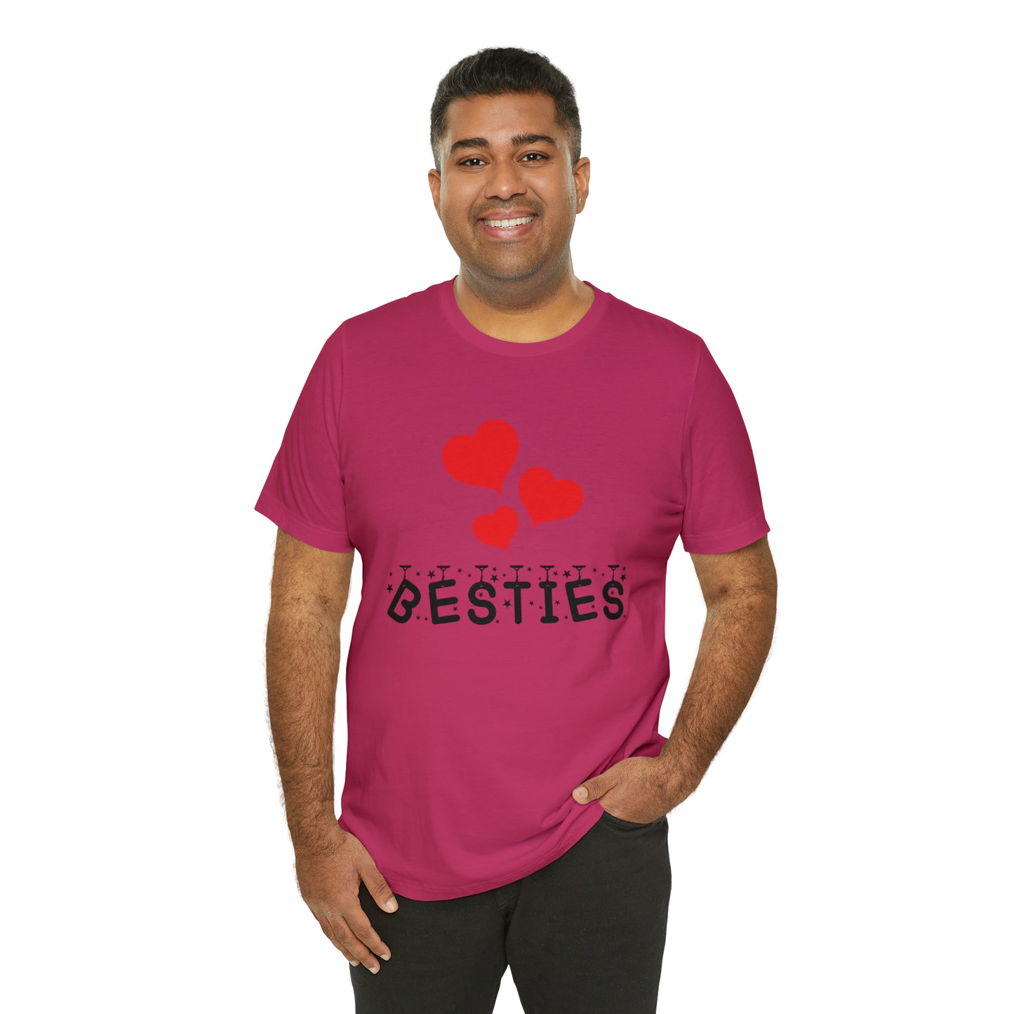 Besties Jersey Short Sleeve Tee