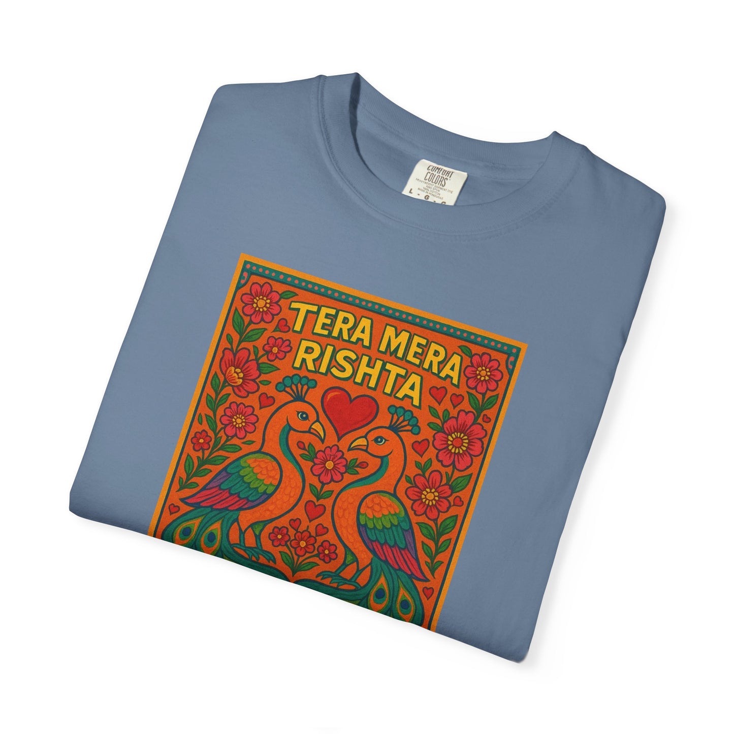 Tera Mera Rishta T-Shirt, Unisex Graphic Tee, Casual Wear, Festive Gift, Ethnic Design, Summer Top