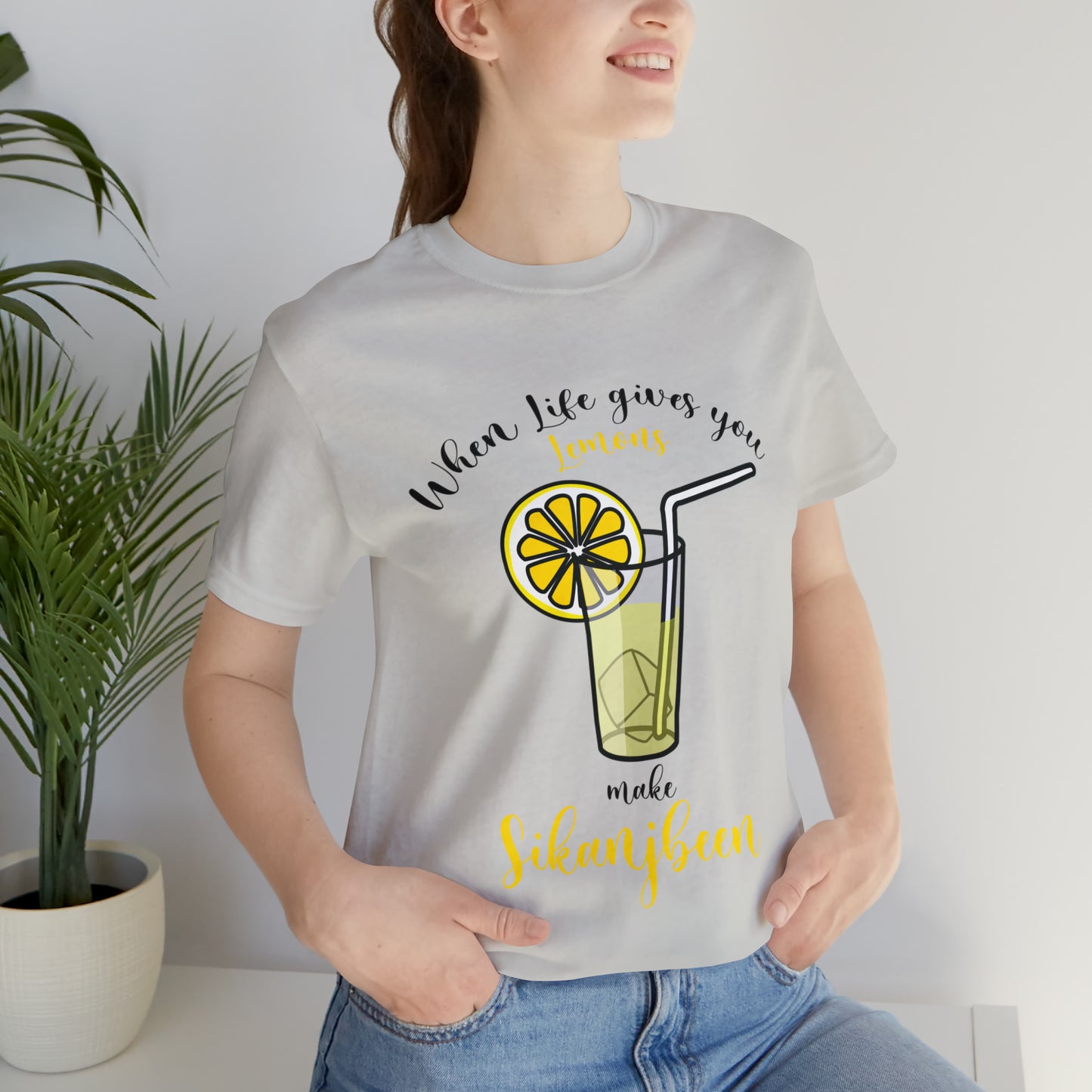 When life gives you lemon Jersey Short Sleeve Tee