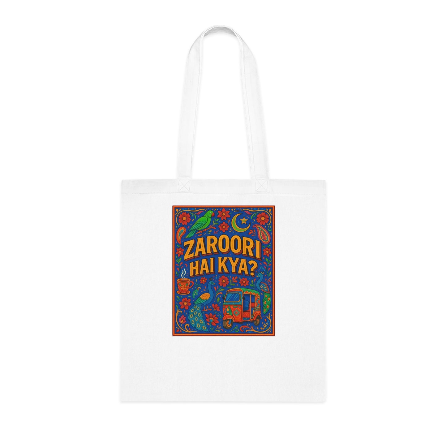 ZAROORI HAI KYA? Design - Eco-Friendly Bag for Shopping, Beach, Gifts, Festivals, and Everyday Use