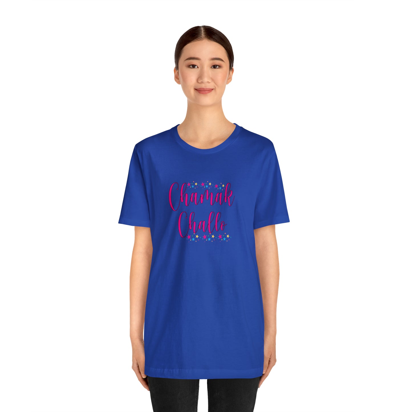 Chamak challo Jersey Short Sleeve Tee