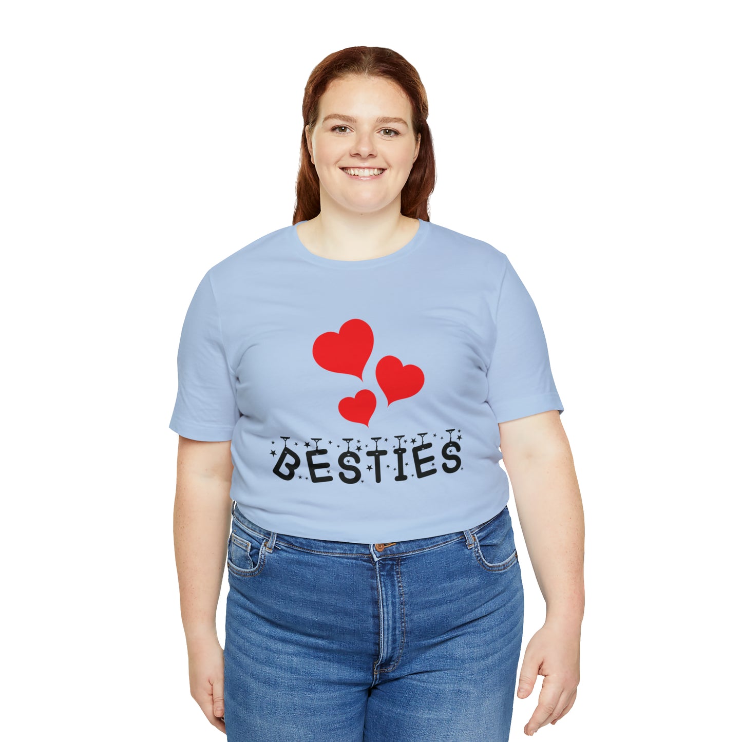 Besties Jersey Short Sleeve Tee