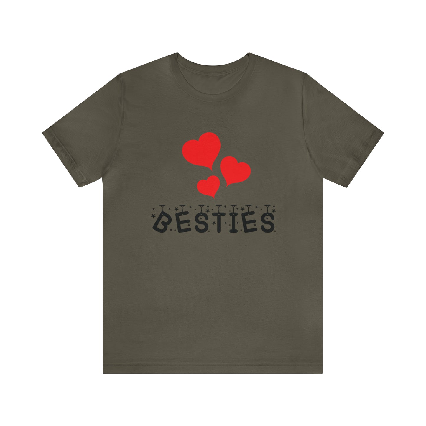 Besties Jersey Short Sleeve Tee