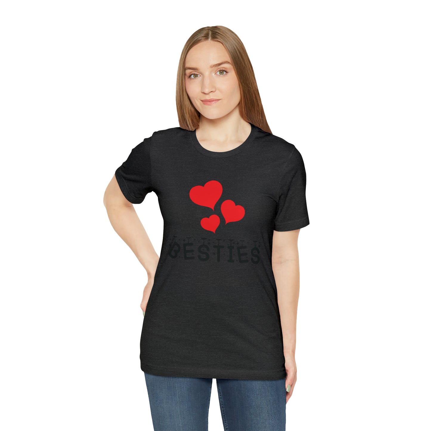 Besties Jersey Short Sleeve Tee