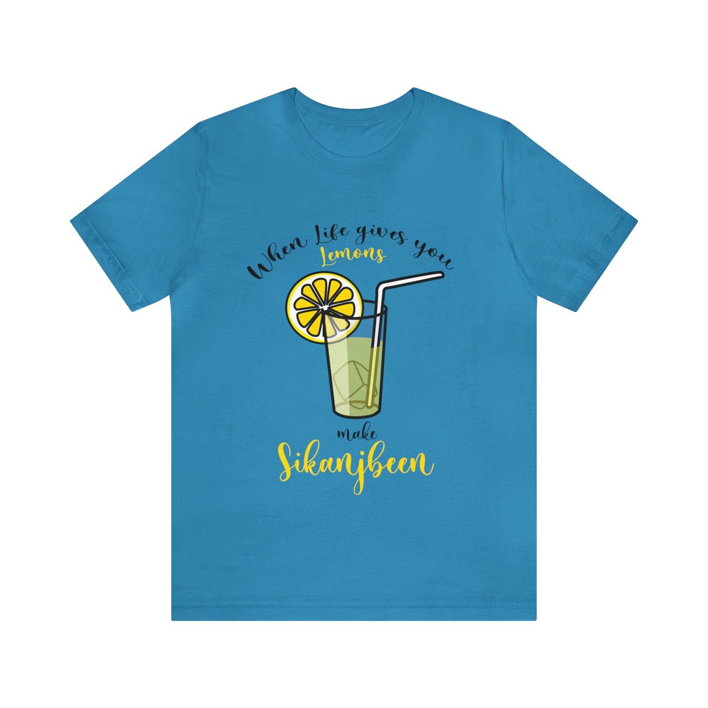When life gives you lemon Jersey Short Sleeve Tee