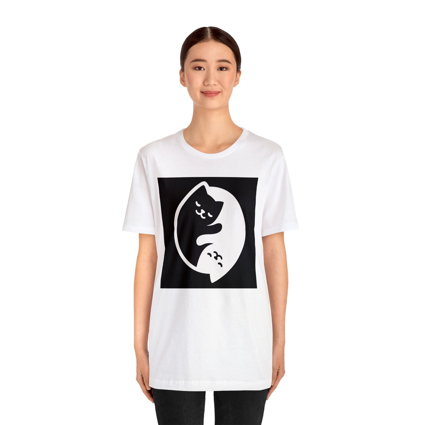 Peace Cats Unisex Jersey Short Sleeve Tee