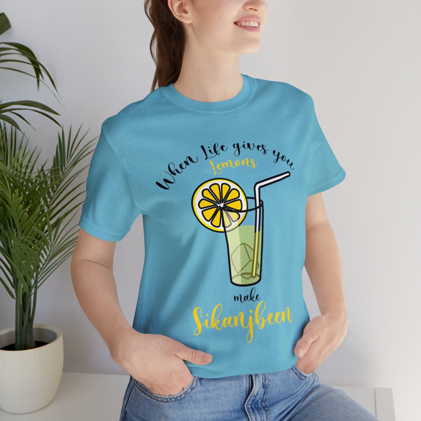 When life gives you lemons Jersey Short Sleeve Tee