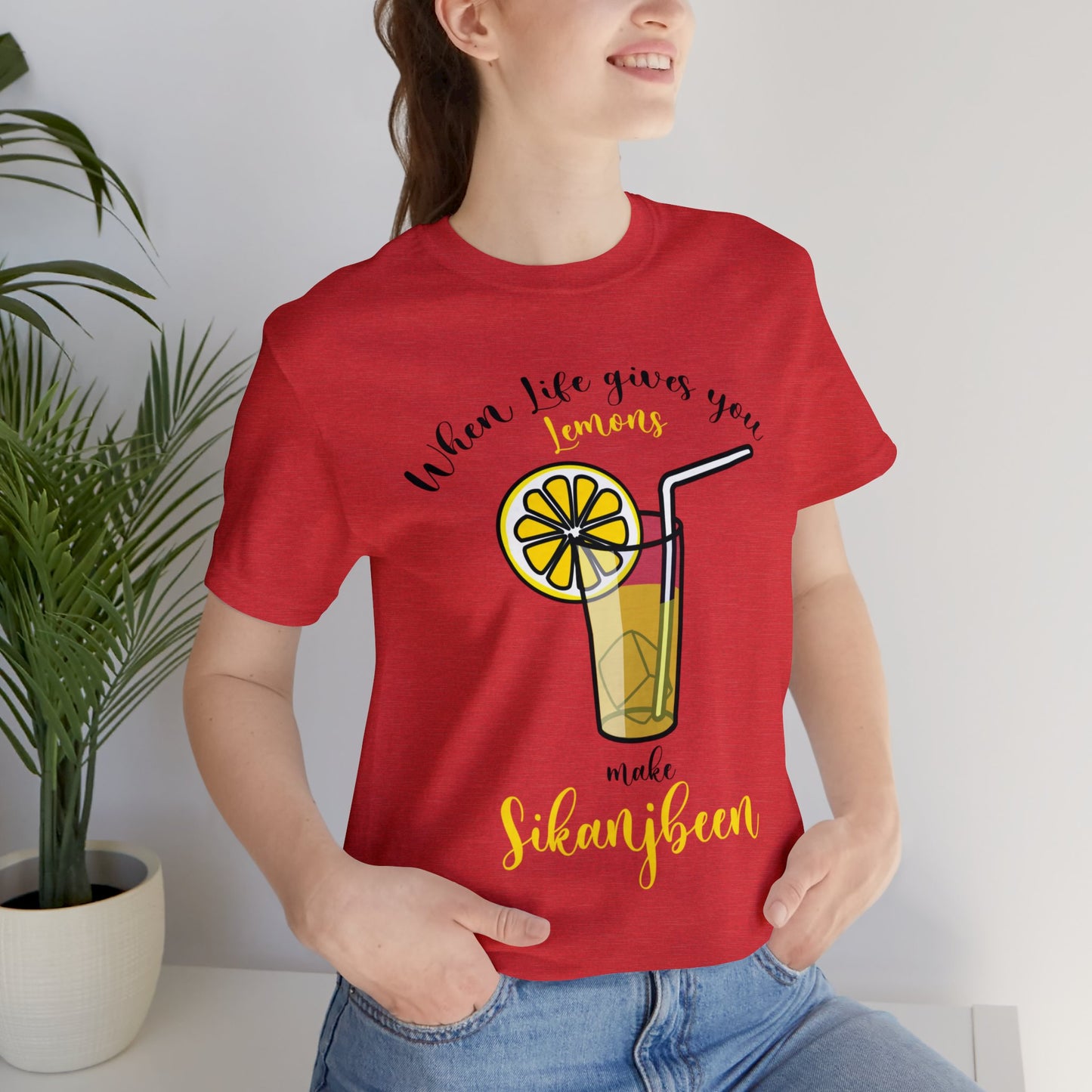 When life gives you lemons Jersey Short Sleeve Tee