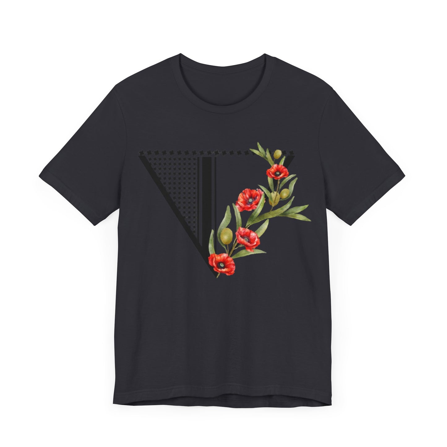 Mandala Palestine Jersey Tee - Stylish & Versatile Summer Top