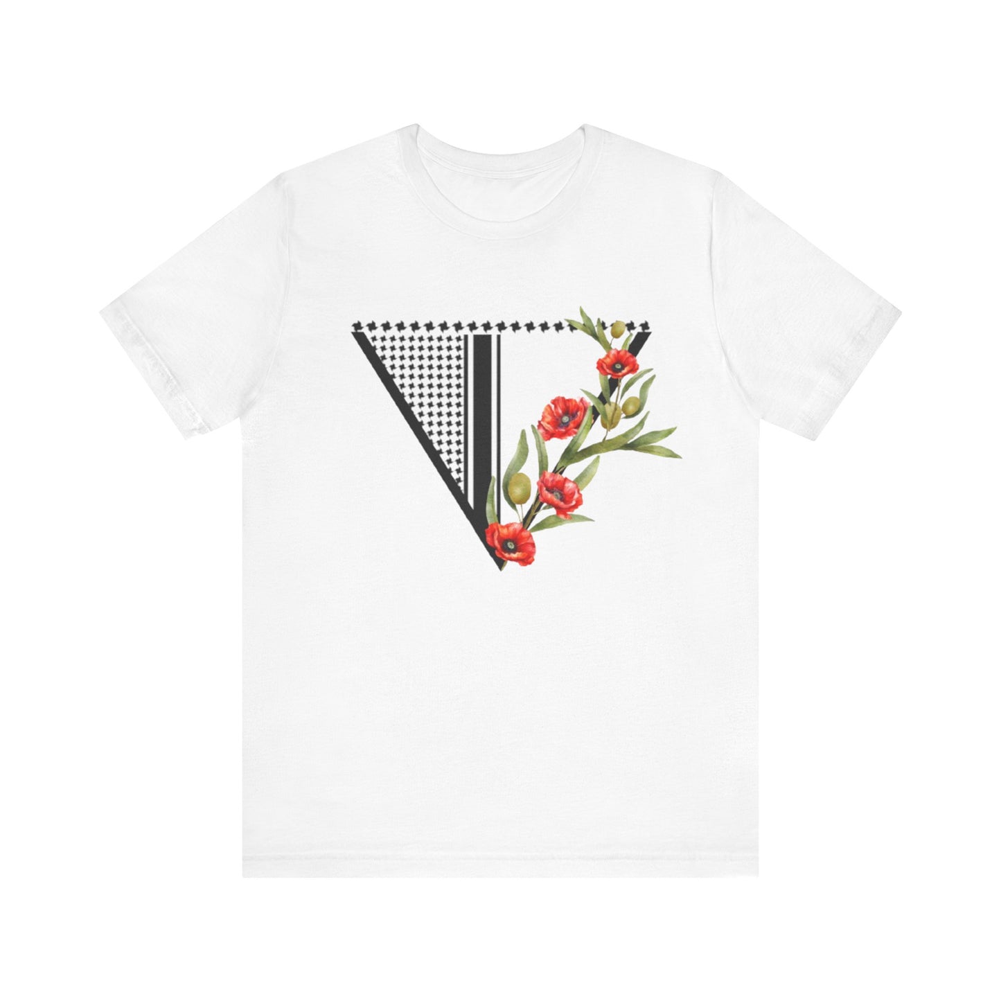 Mandala Palestine Jersey Short Sleeve Tee