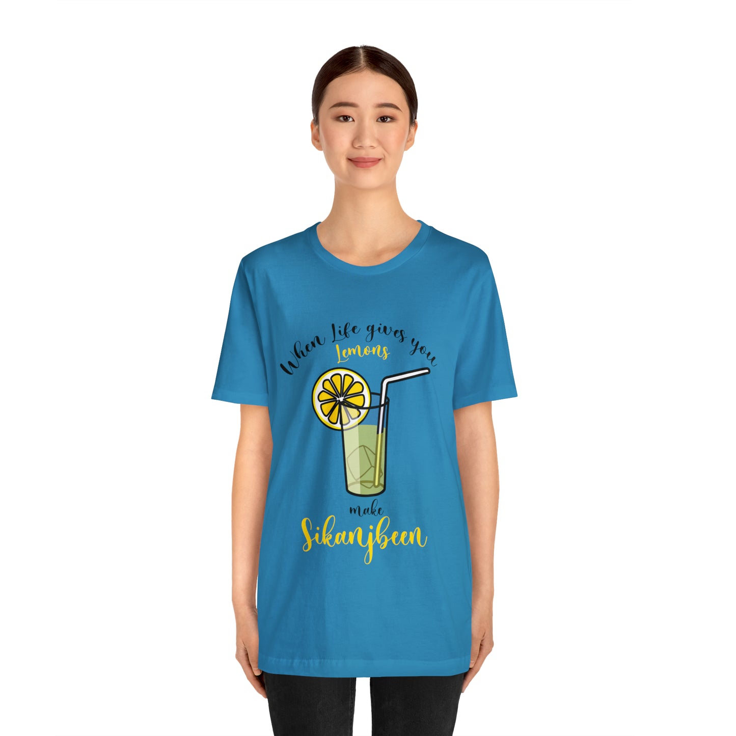 When life gives you lemon Jersey Short Sleeve Tee