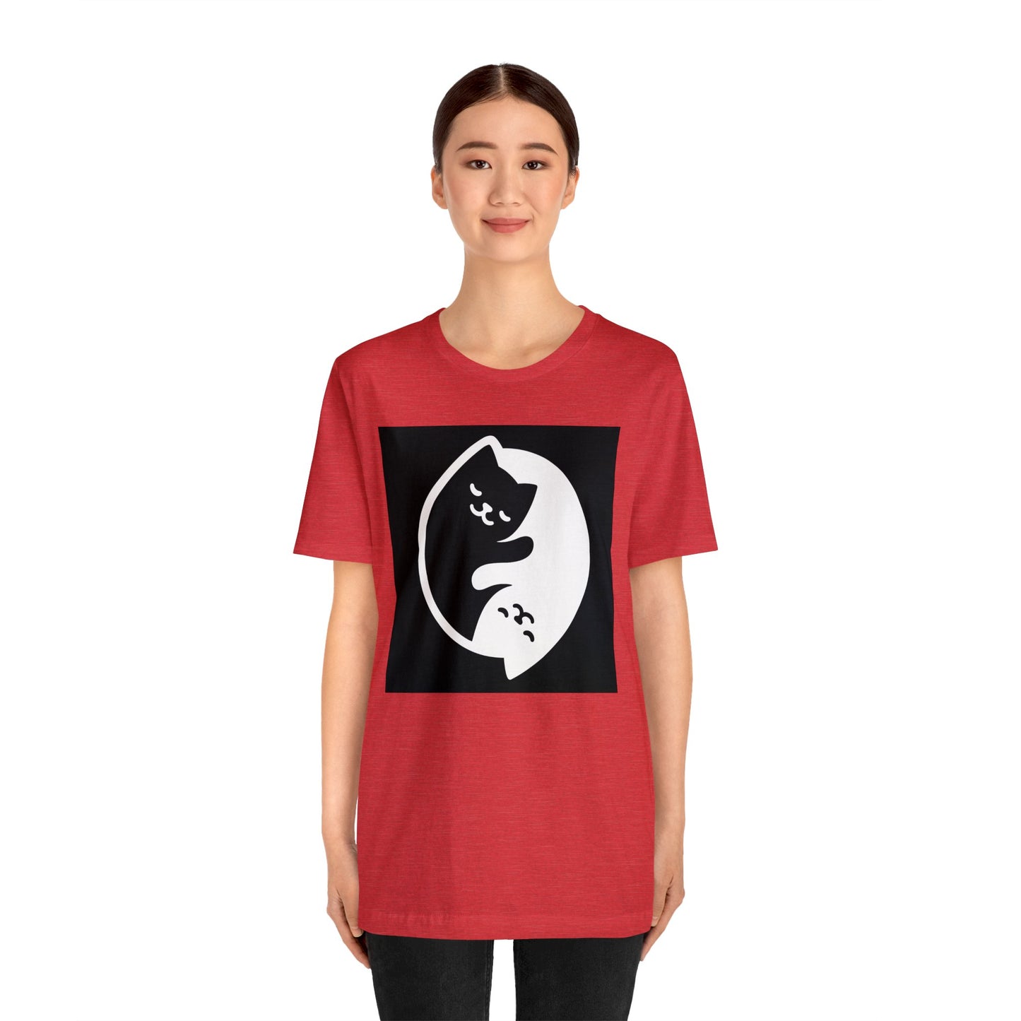 Peace Cats Unisex Jersey Short Sleeve Tee
