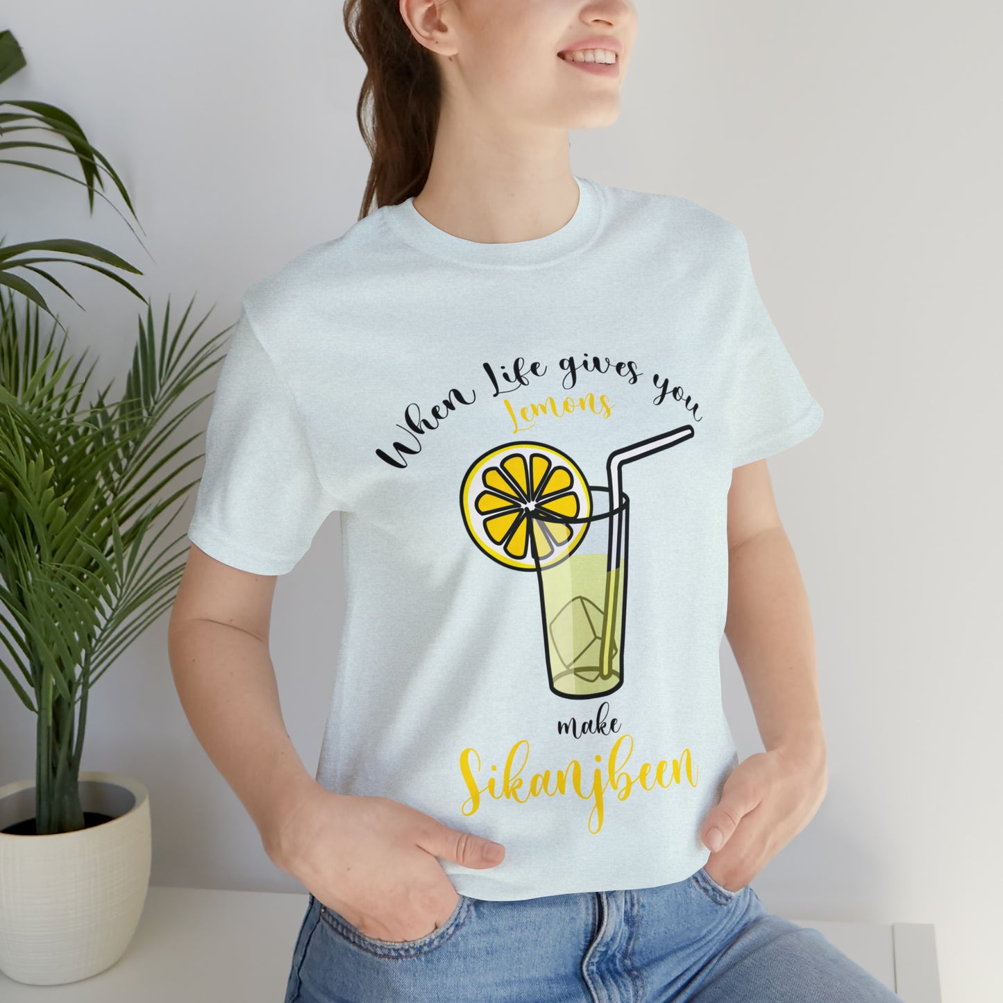 When life gives you lemon Jersey Short Sleeve Tee