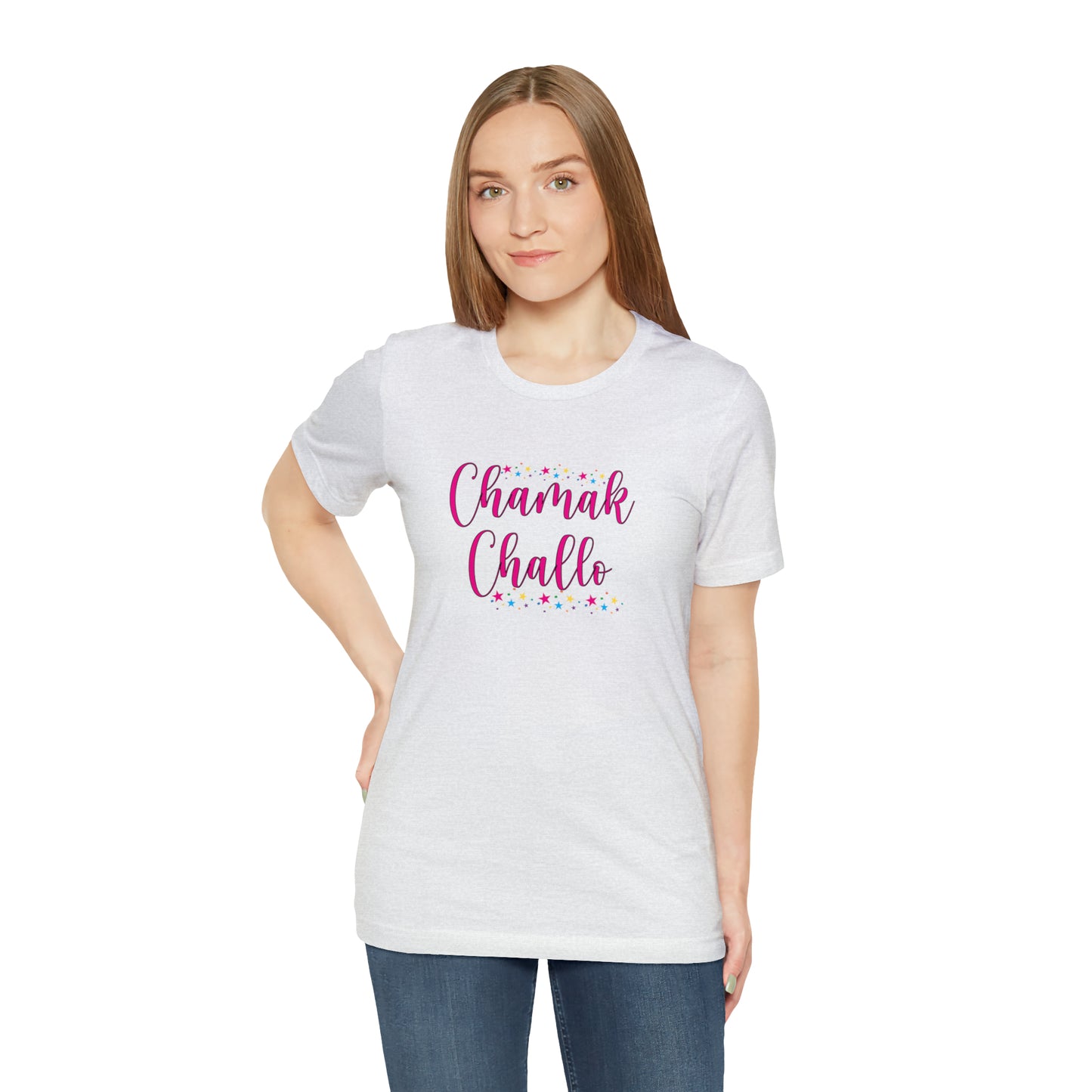Chamak challo Jersey Short Sleeve Tee