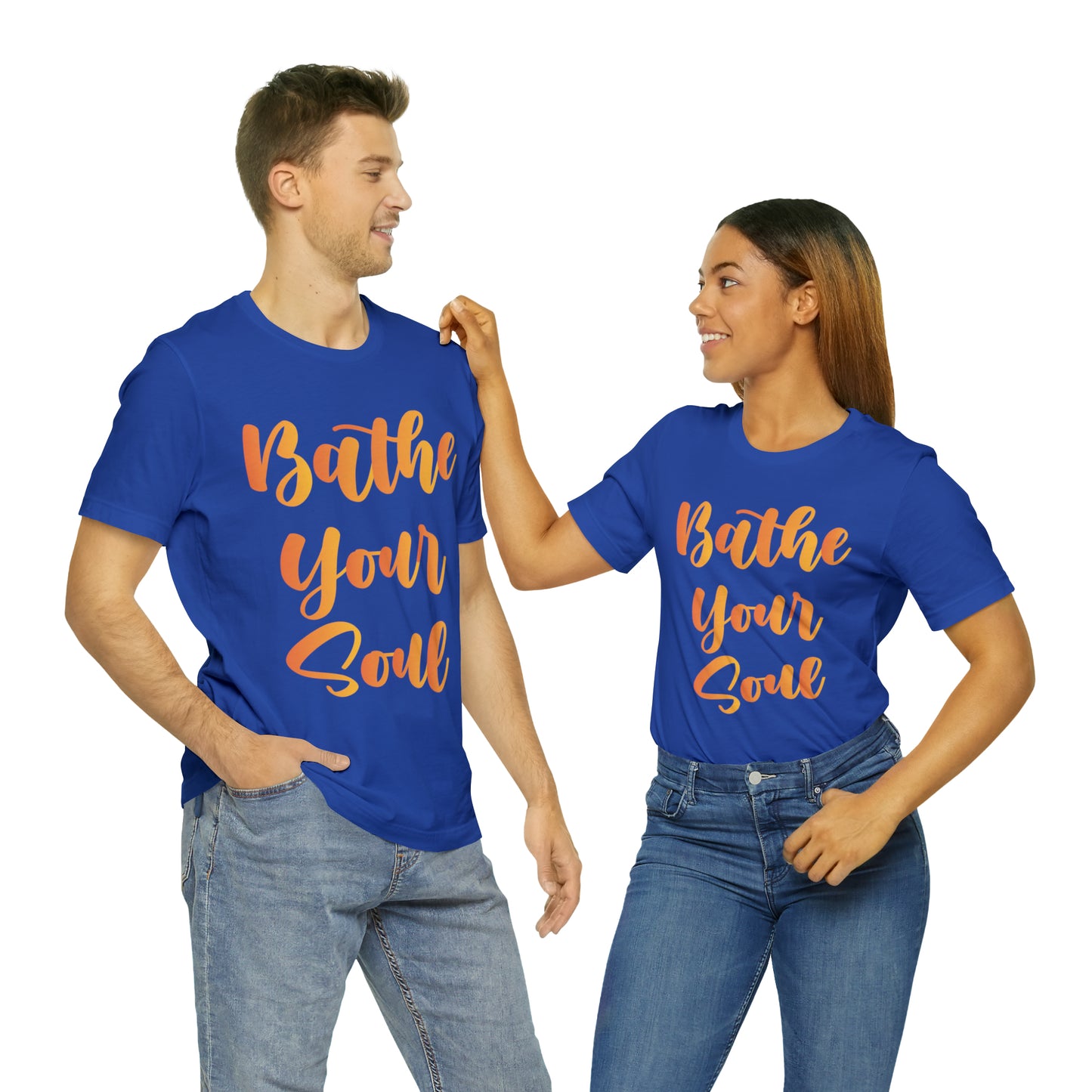 Bathe your soul Jersey Short Sleeve Tee