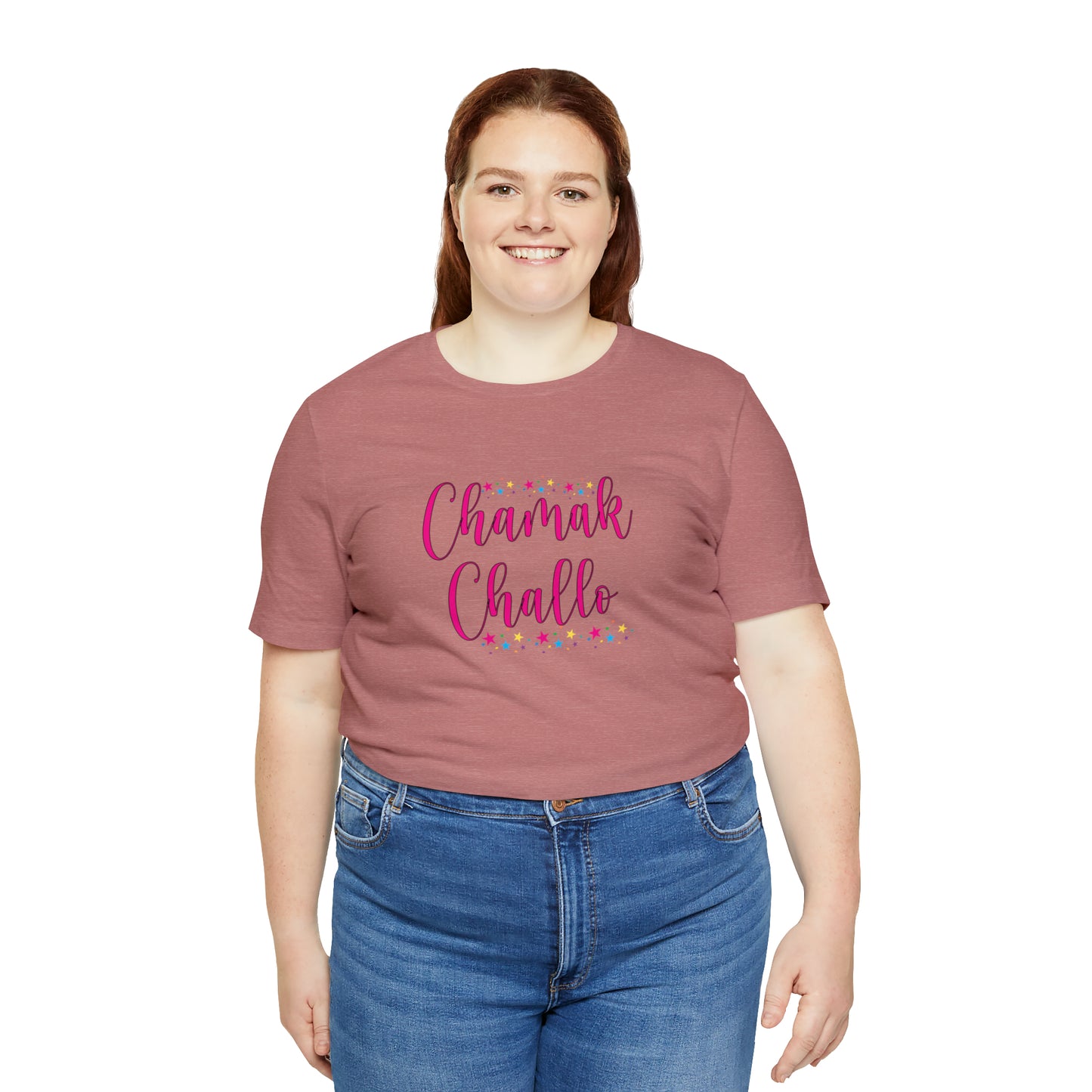 Chamak challo Jersey Short Sleeve Tee