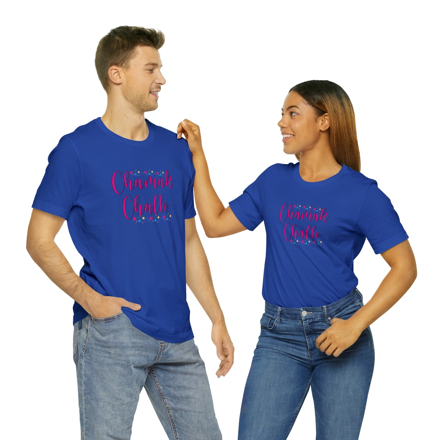 Chamak challo Jersey Short Sleeve Tee