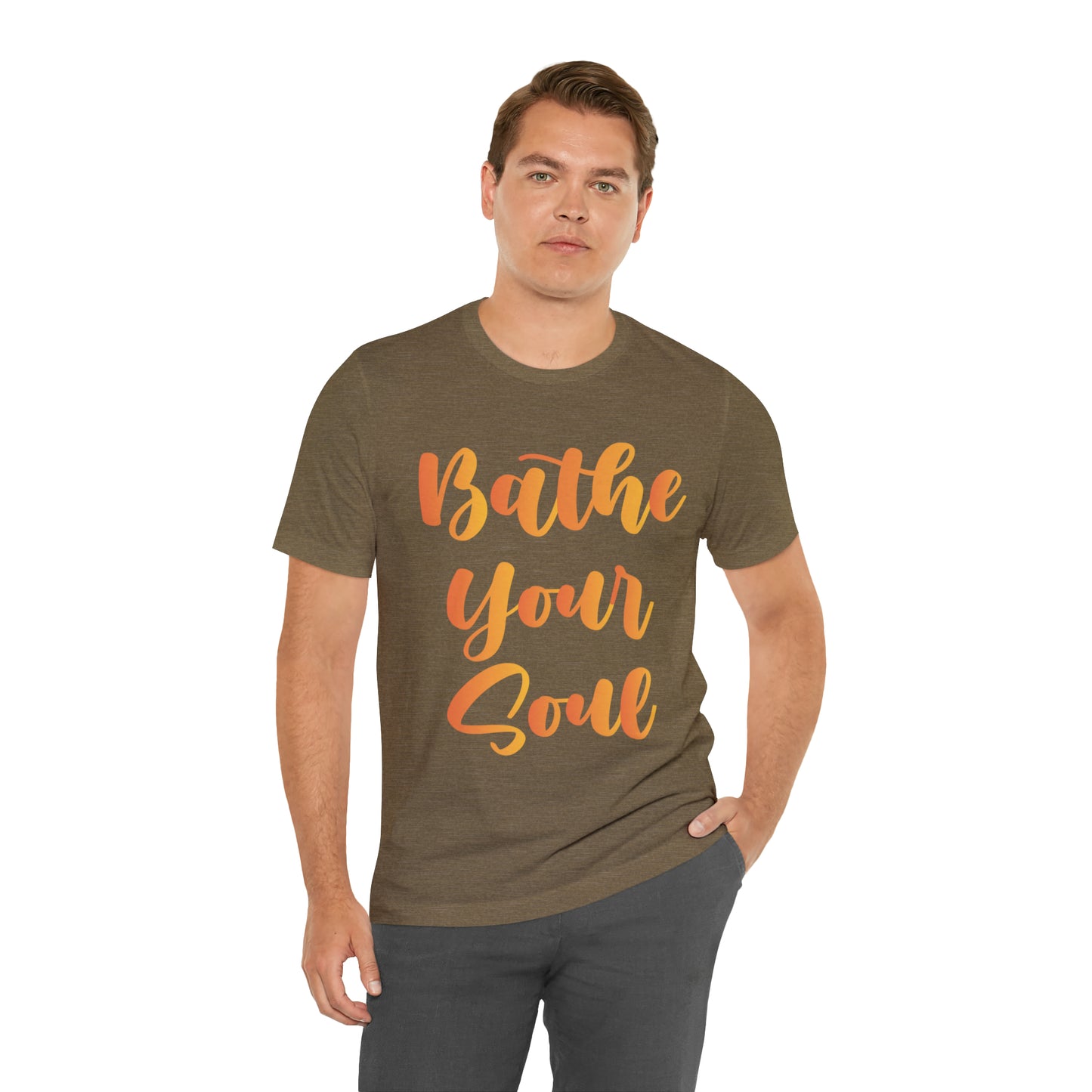 Bathe your soul Jersey Short Sleeve Tee