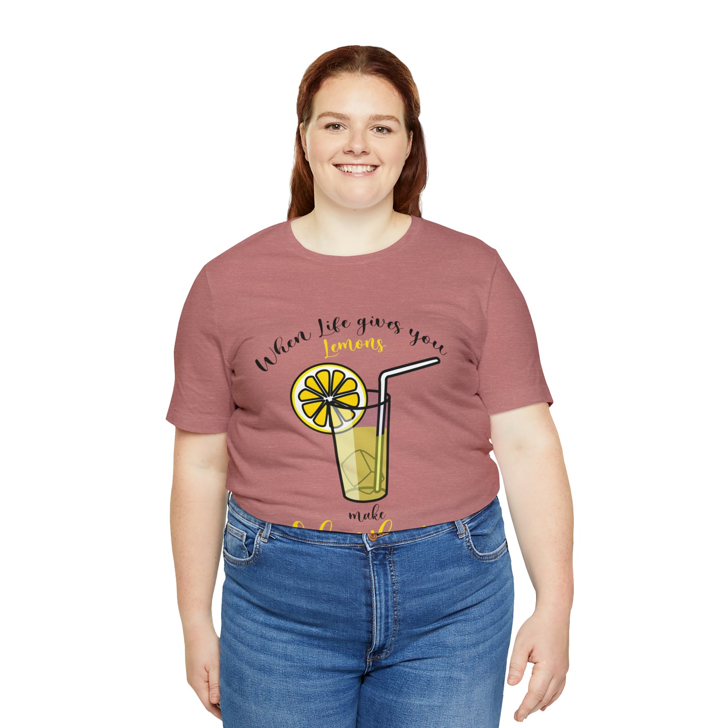 When life gives you lemon Jersey Short Sleeve Tee