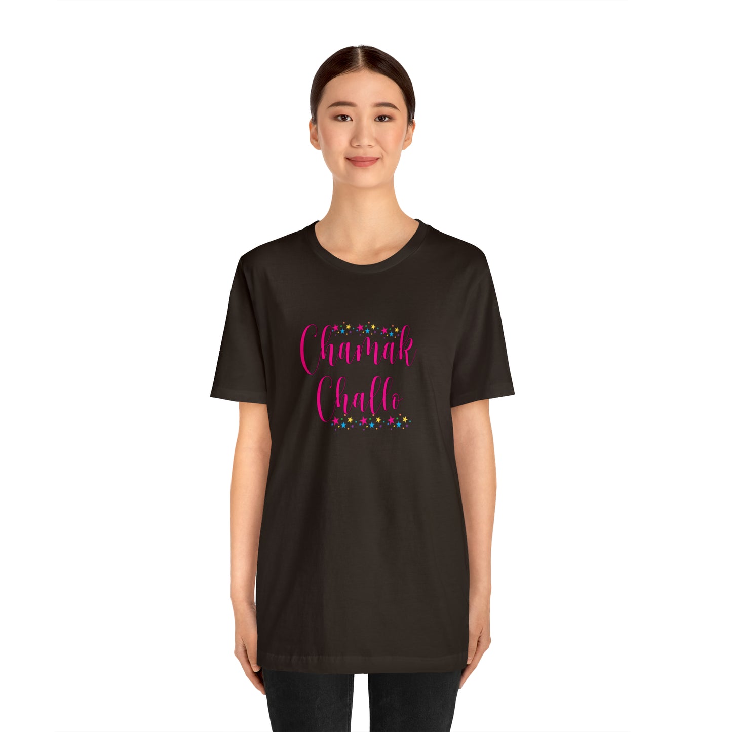 Chamak challo Jersey Short Sleeve Tee