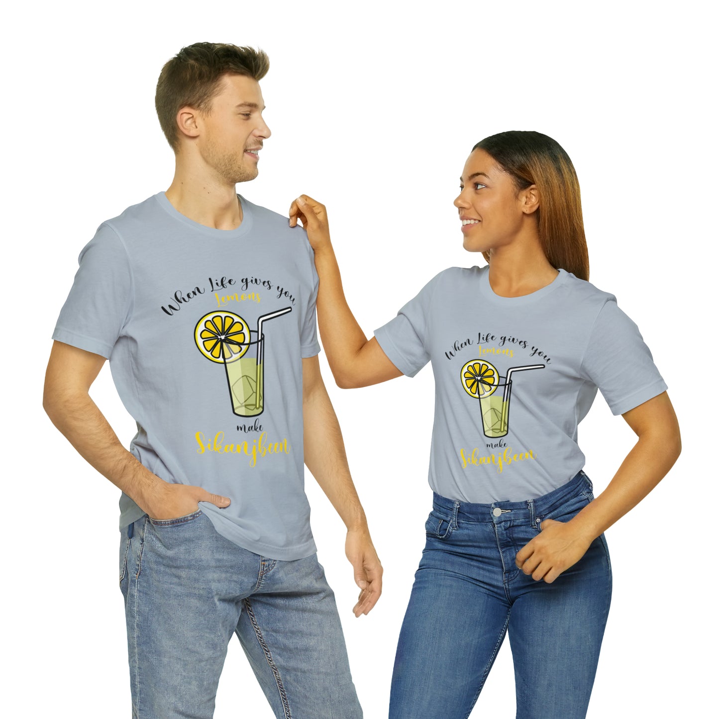 When life gives you lemon Jersey Short Sleeve Tee