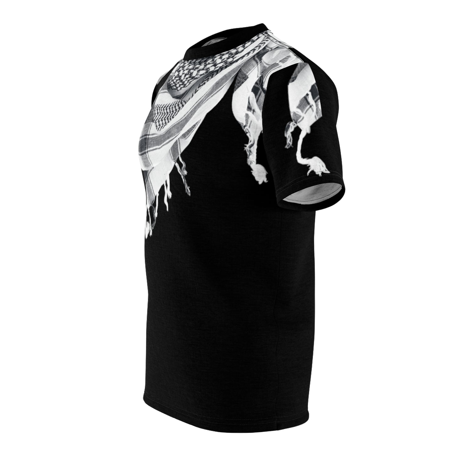 Unisex Tshirt, Keffiyah mock