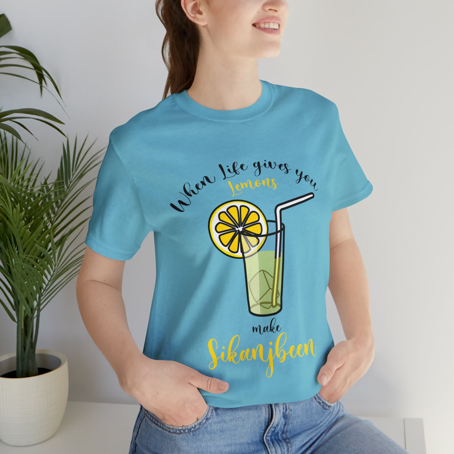 When life gives you lemon Jersey Short Sleeve Tee
