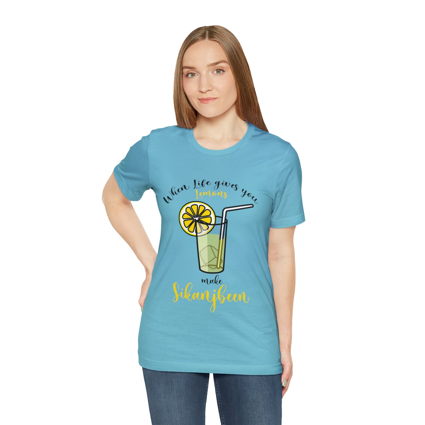 When life gives you lemon Jersey Short Sleeve Tee