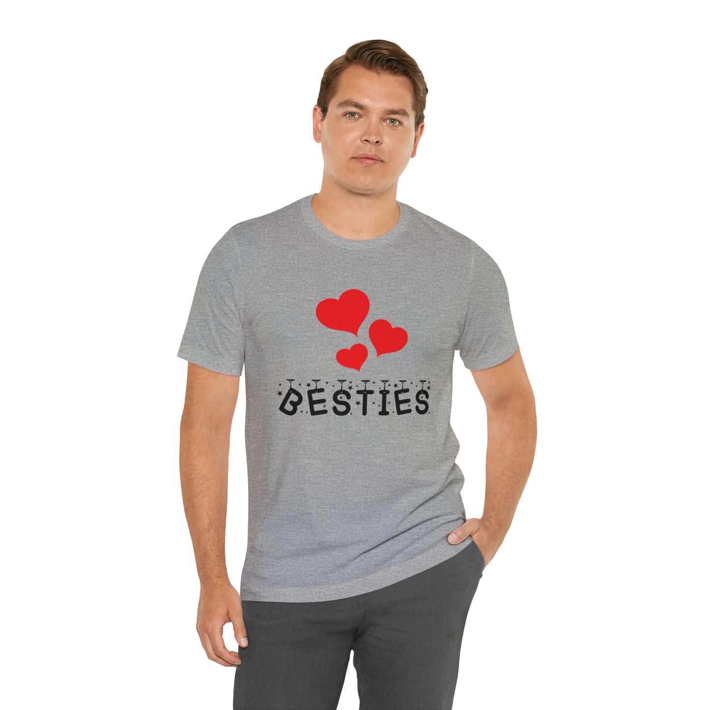 Besties Jersey Short Sleeve Tee